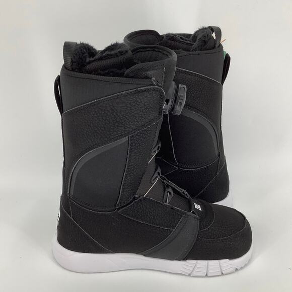 DC Size 5 Black/White Lotus Step On 2024 Snowboard Boots Insulated Boa Fit P20-2 - Picture 4 of 13